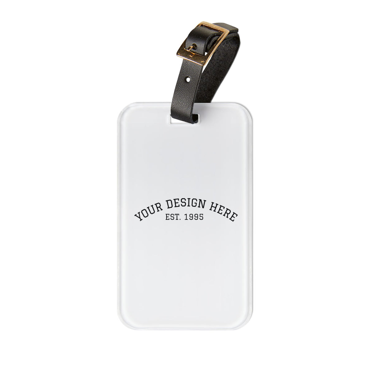 Tagify Custom Luggage Tag – Personalized Travel ID with Leather Strap